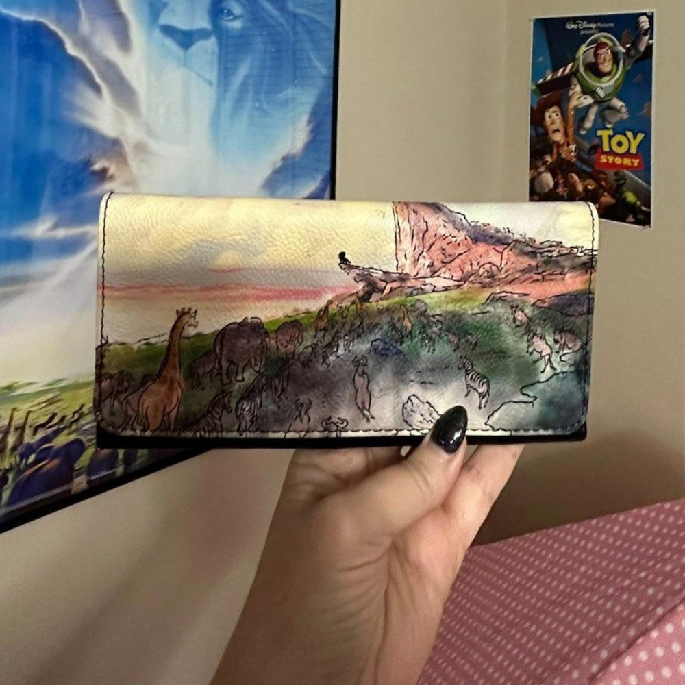 DISNEY‎ LION KING LOUNGEFLY WALLET